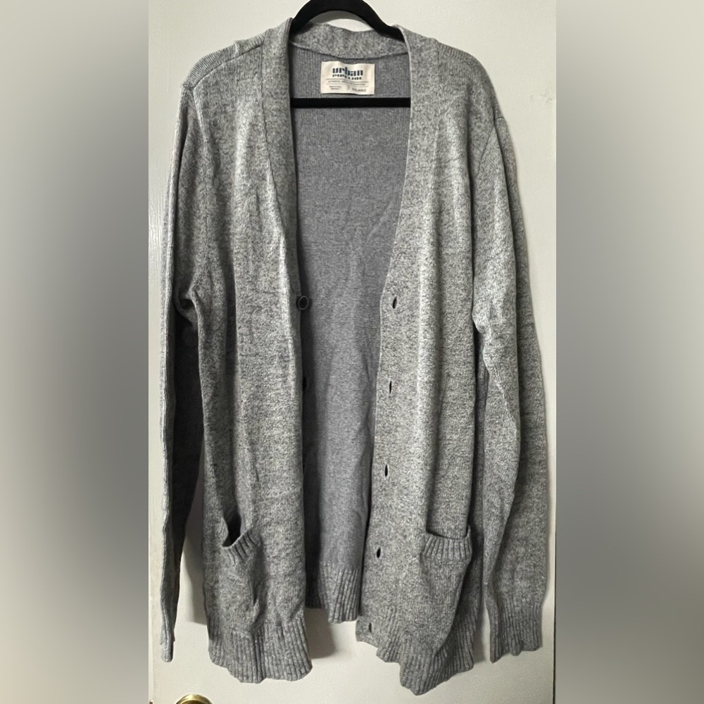 Women's Plus Long Sweater with Pockets